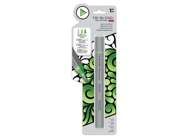 SN-TriBlend Brush-Light Green Blend
