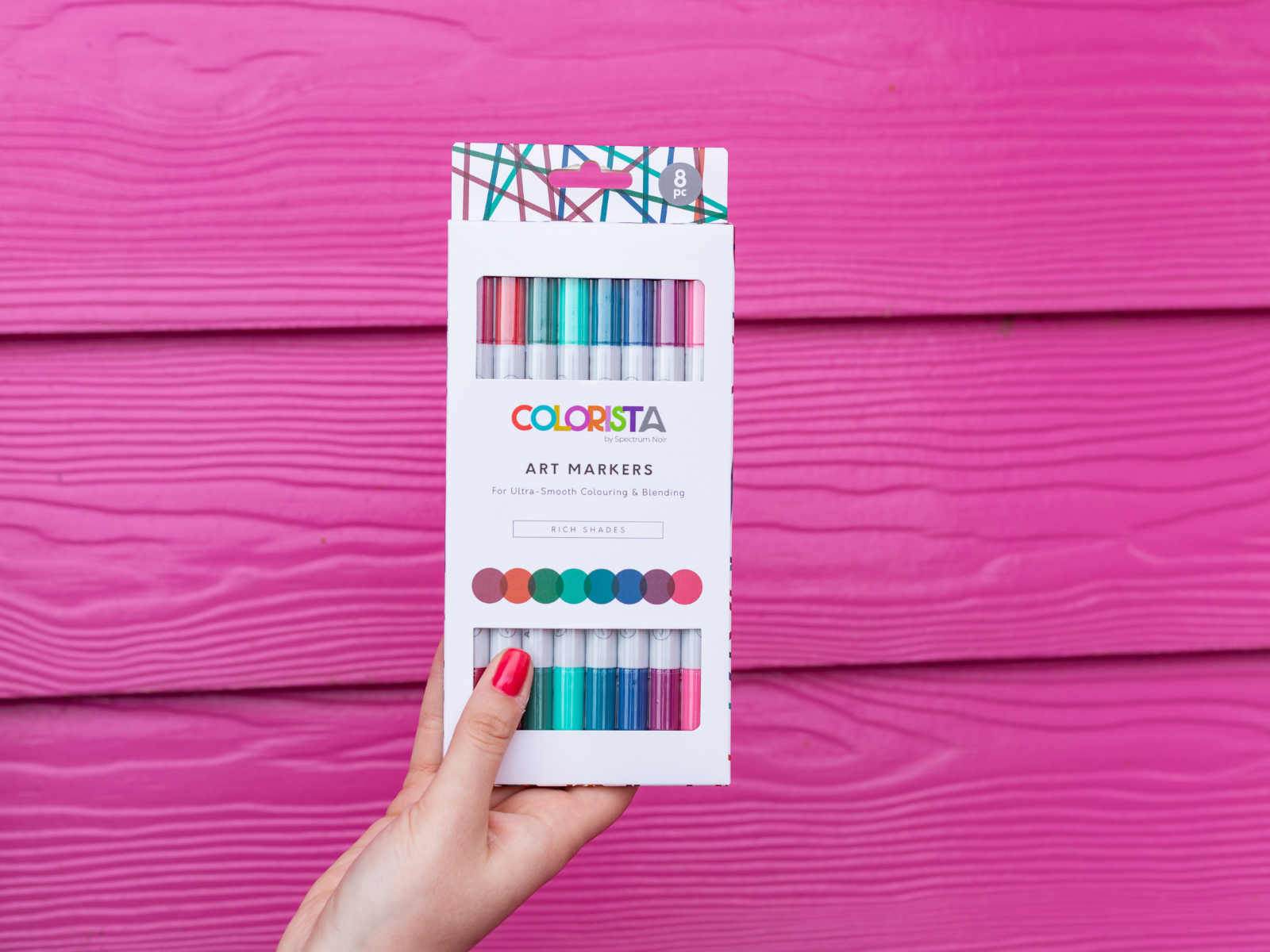 Colorista - Art Marker - Rich Shades 8pc