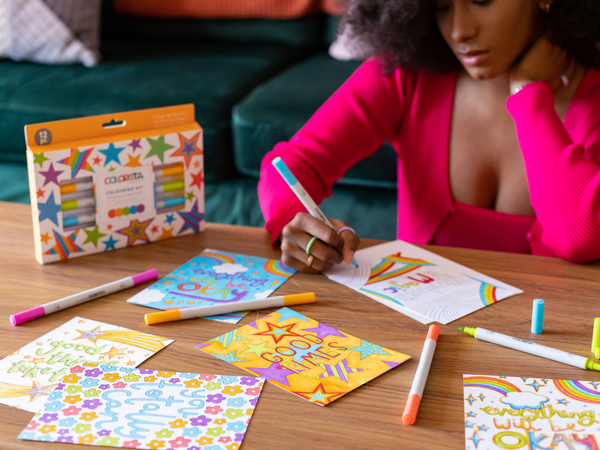 Colorista - Colouring Kit - Positive Vibes 12pc