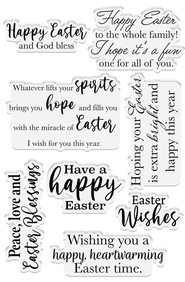 Crafter's Companion Easter Collection Stamps - Easter Blessings