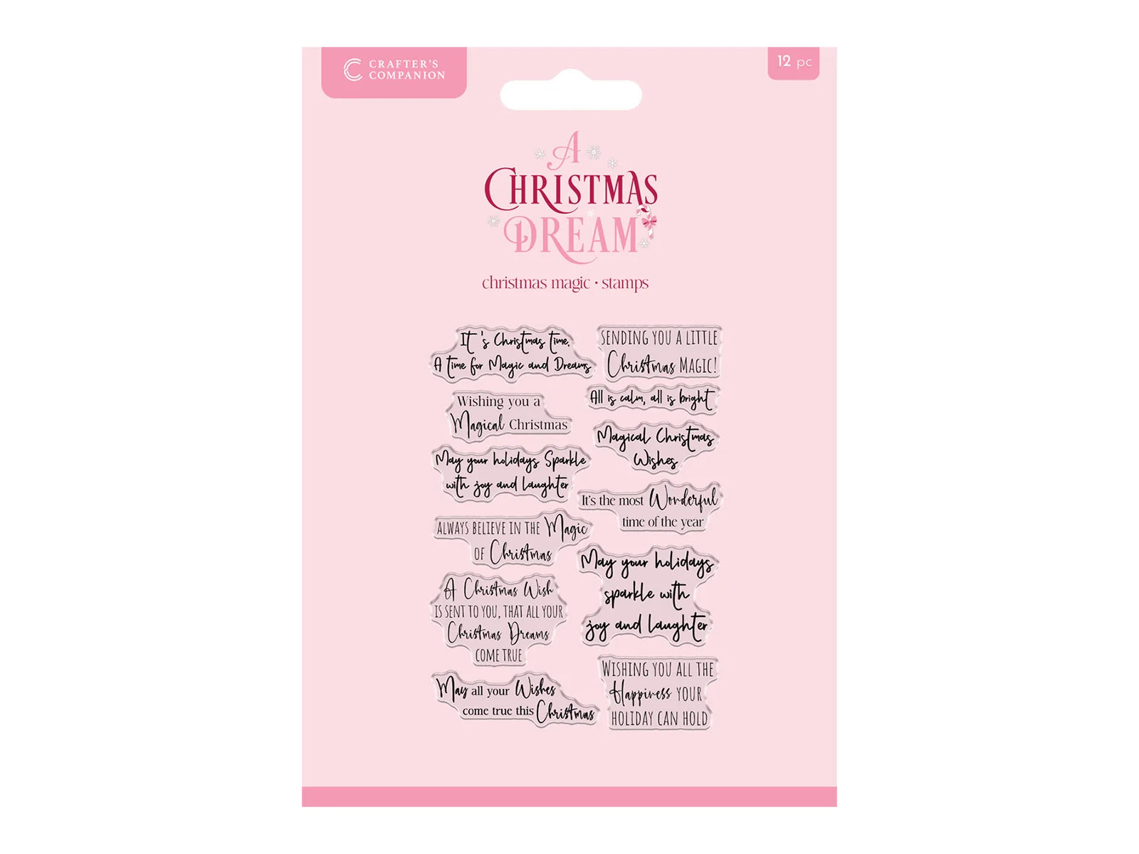 Sara Signature A Christmas Dream Clear Acrylic Stamps - Christmas Magic