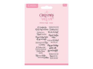 Sara Signature A Christmas Dream Clear Acrylic Stamps - Christmas Magic