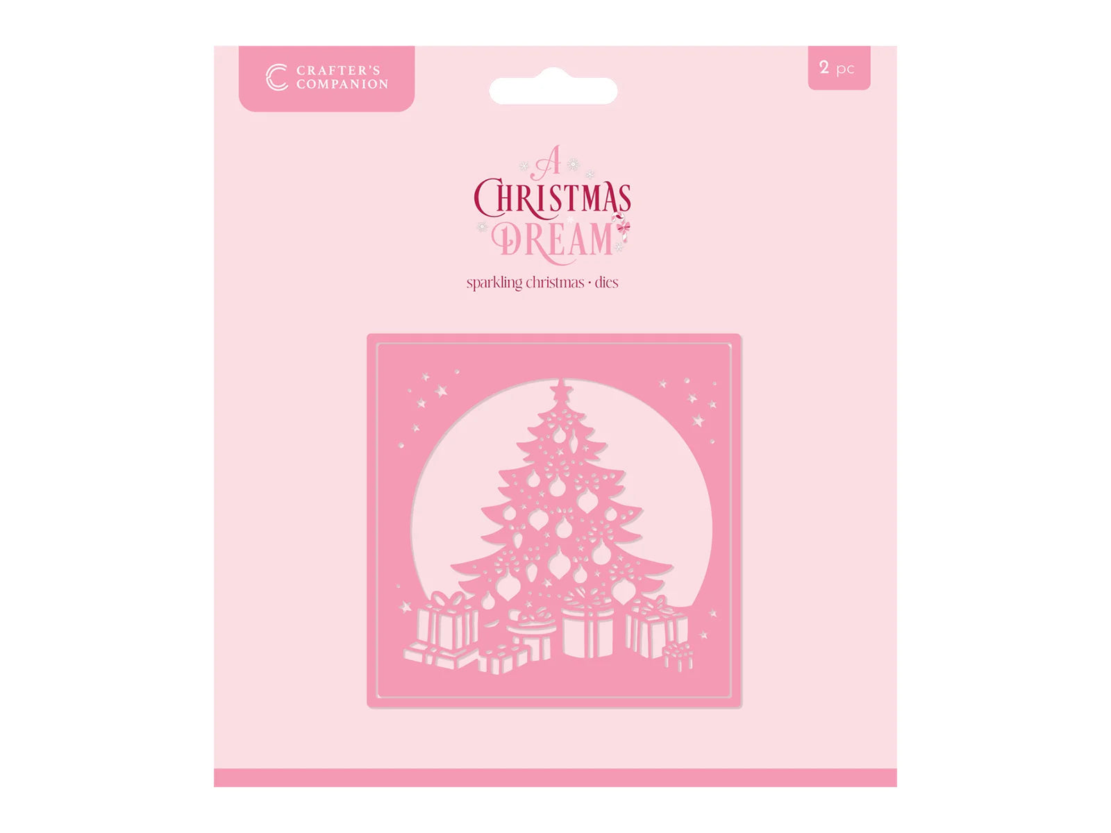 Sara Signature A Christmas Dream Metal Dies Create a Card - Sparkling Christmas