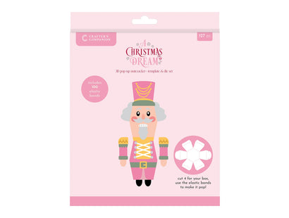 Sara Signature A Christmas Dream Die and Stencil - 3D Pop-Up Nutcracker