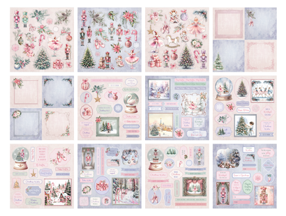 Sara Signature A Christmas Dream - 8" x 8" Topper Pad