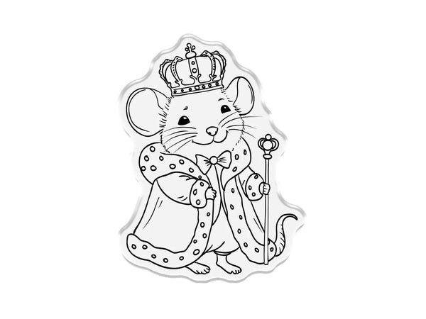 Sara Signature A Christmas Dream Stamp and Die - King Mouse