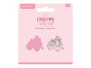 Sara Signature A Christmas Dream Stamp and Die - Elegant Slippers