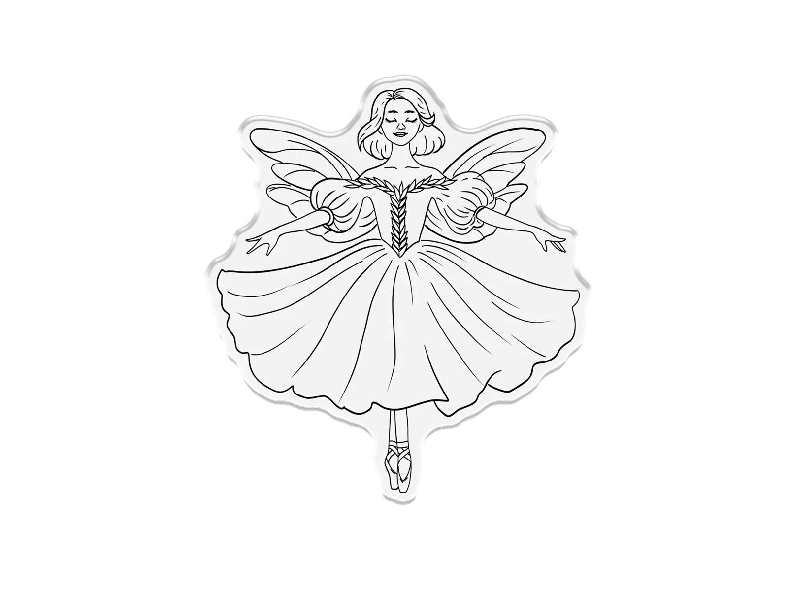 Sara Signature A Christmas Dream Stamp and Die - Sugar Plum Fairy