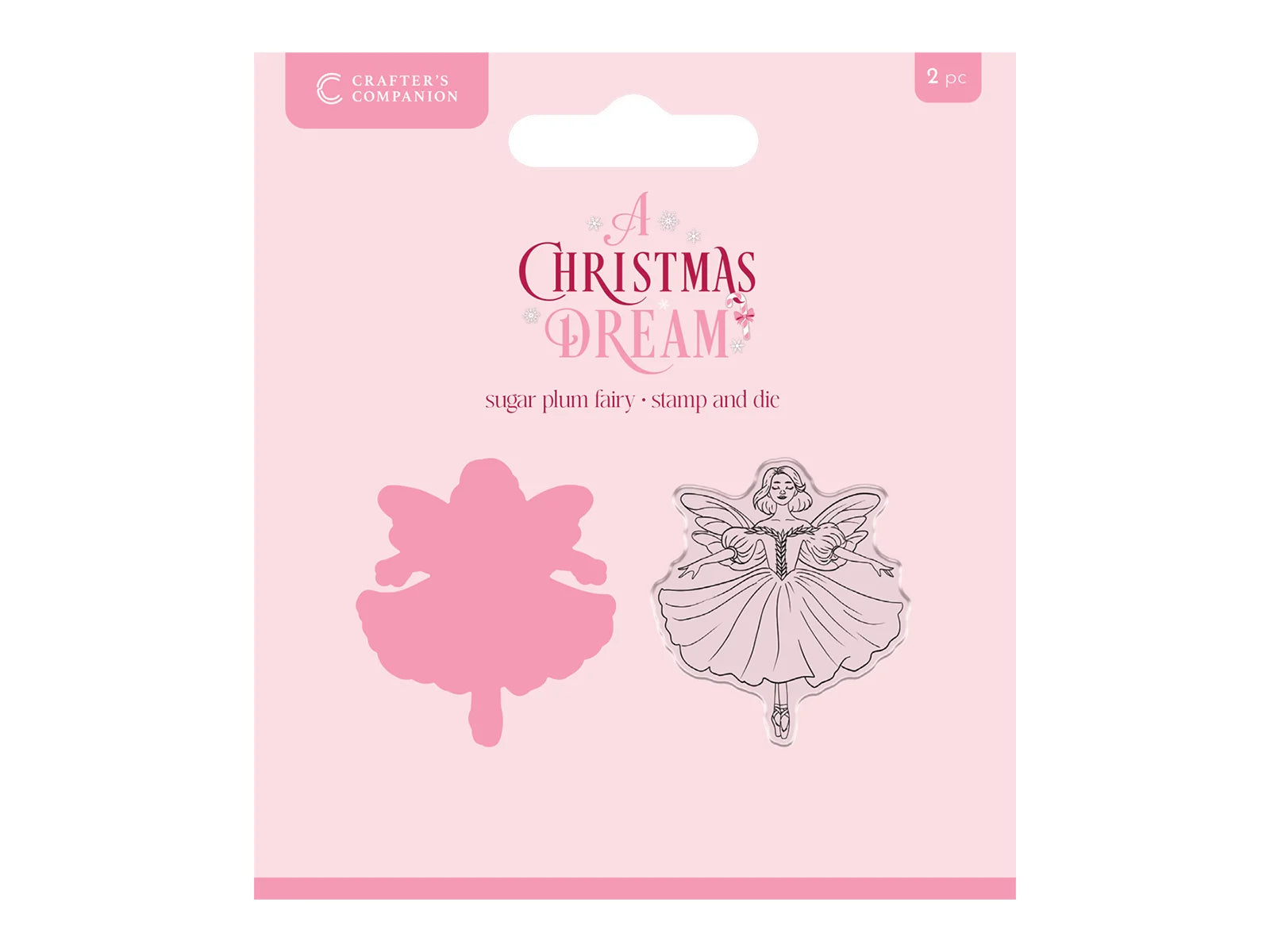 Sara Signature A Christmas Dream Stamp and Die - Sugar Plum Fairy