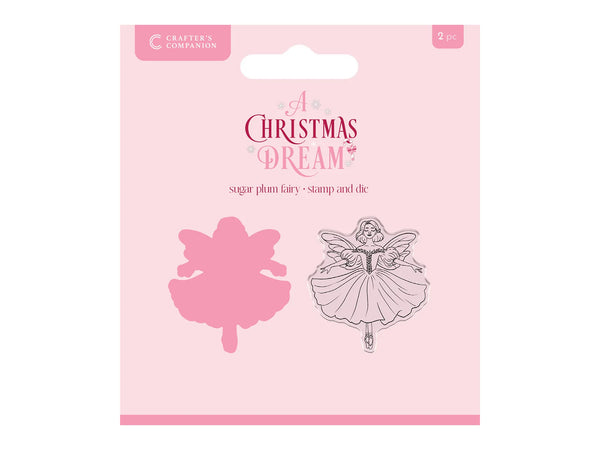 Sara Signature A Christmas Dream Stamp and Die - Sugar Plum Fairy