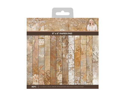 Sara Signature Antique Lace - 6" x 6" Paper Pad