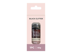 Sara Signature Thorn & Bloom - Black Glitter