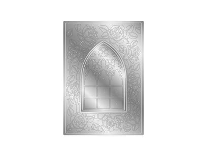 Sara Signature Thorn & Bloom Metal Die Create-a-Card - Window of Blooms