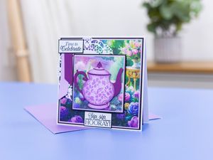 Sara Signature The Gilded Age Die & Stencil Set - Teapot