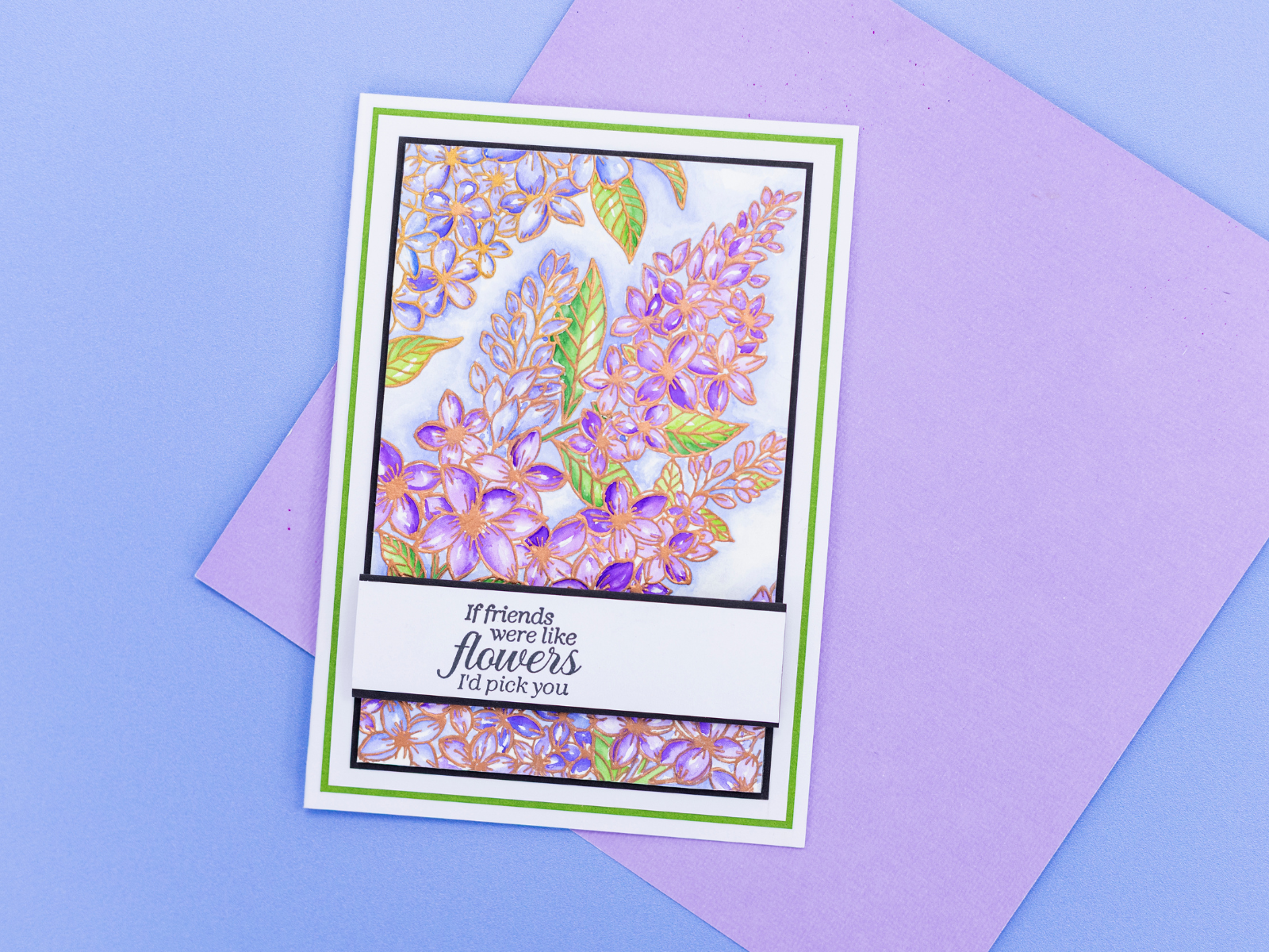 Sara Signature The Gilded Age 6" x 4" 2D Embossing Folder - Lilac