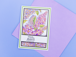 Sara Signature The Gilded Age 6" x 4" 2D Embossing Folder - Lilac