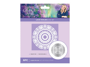 Sara Signature The Gilded Age Metal Dies - Lace Doilies