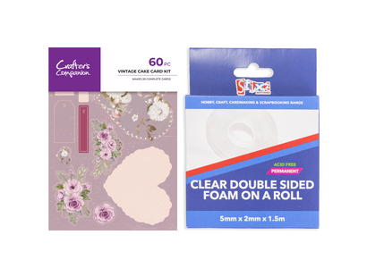 Summer Sale Vintage Cake Cardmaking Kit Tariff Free Collection