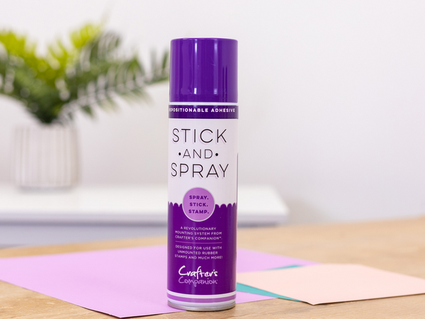 Crafter's Companion Stick and Spray Mounting Adhesive (PURPLE CAN)