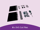 Nature's Garden Delightful Daisies Collection - SVG Cut Files