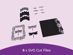 Sara Signature Dancing Dragonfly Collection - SVG Cut Files