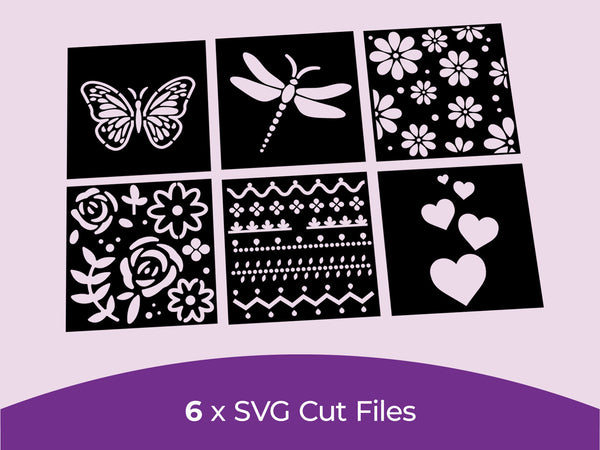 Crafters Companion Stencil Set - Everyday