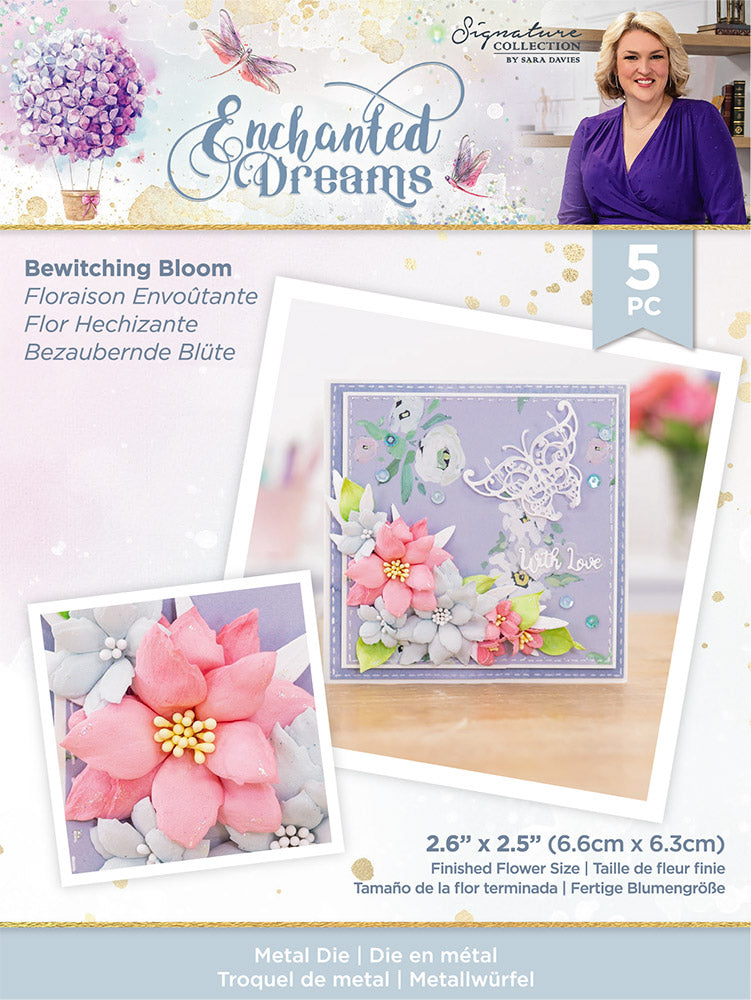 Sara Signature - Enchanted Dreams - Metal Die Set - Bewitching Bloom