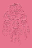 Sara Signature Bohemian 2D Embossing Folder - Follow Your Dreams