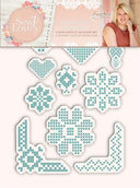 Sara Signature Sew Lovely Clear Acrylic Stamp - Cross Stitch Adornments