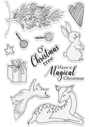 Sara Signature Watercolour Christmas Acrylic Stamp Set - Magical Christmas