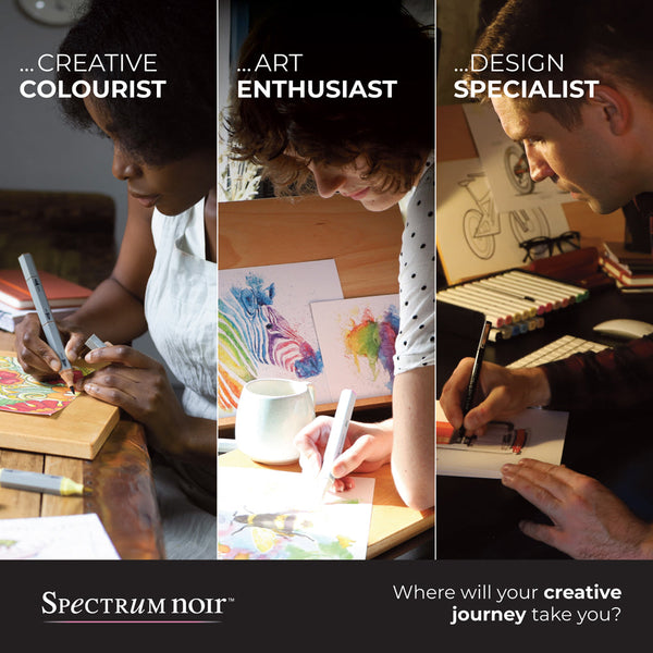 Spectrum Noir 9x12 Premium Black Paper Pad