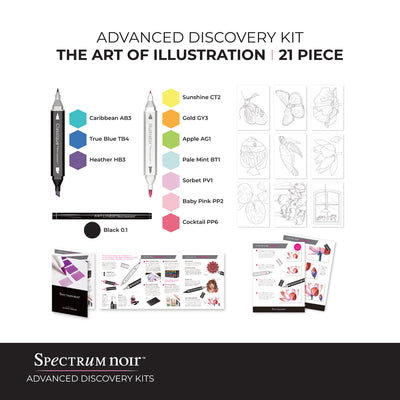 Spectrum Noir Adv Discovery Kit - Art of Illustration