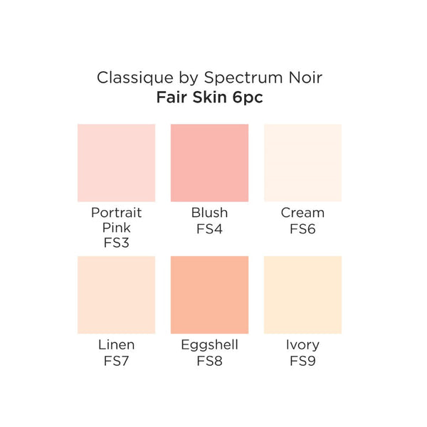 Spectrum Noir Classique (6PC) - Fair Skin