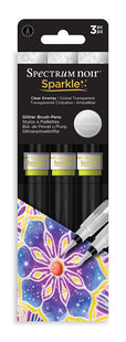 Spectrum Noir Clear Overlay Sparkle Pen 2pk
