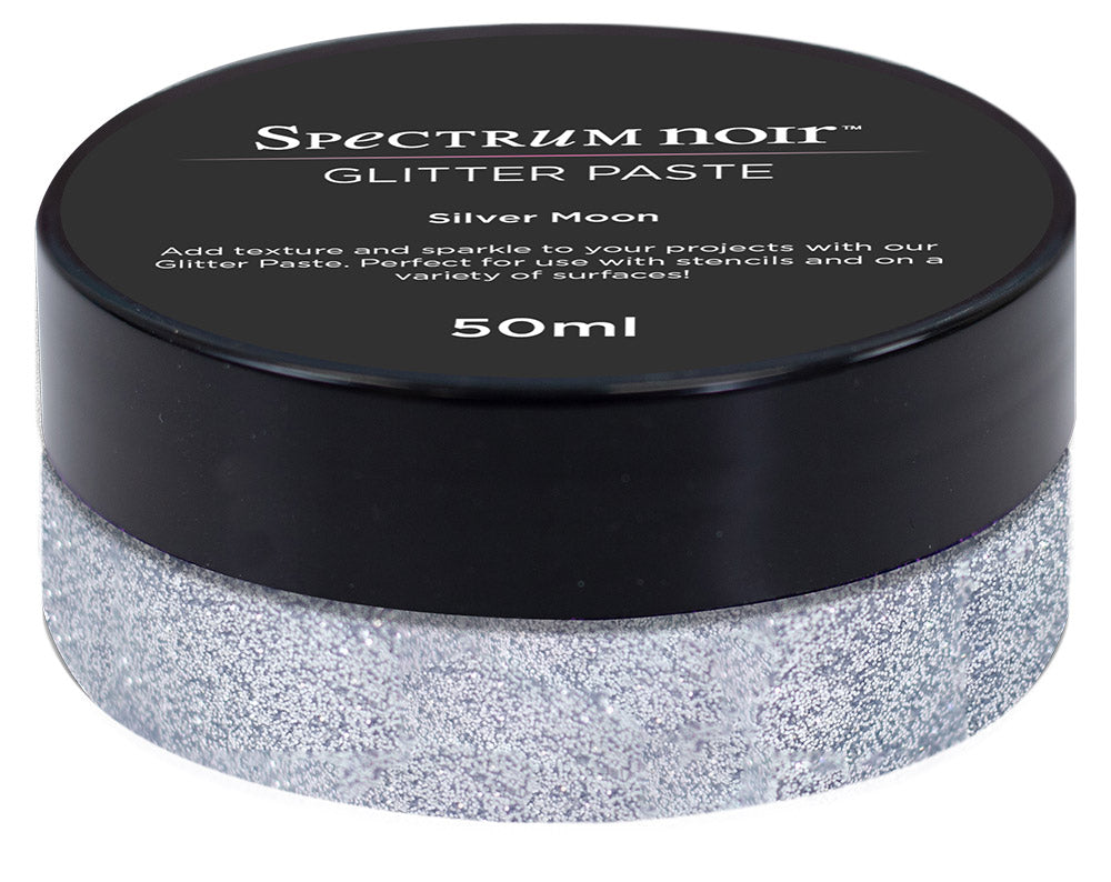 Spectrum Noir Glitter Paste - Silver Moon