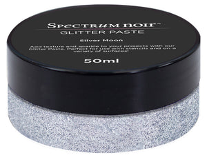 Spectrum Noir Glitter Paste - Silver Moon