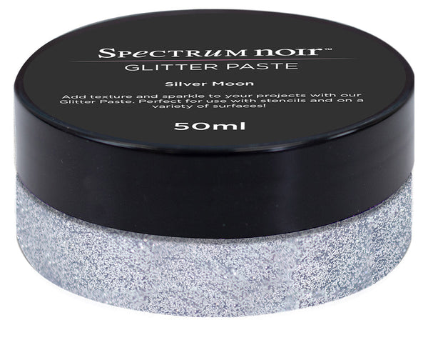 Spectrum Noir Glitter Paste - Silver Moon