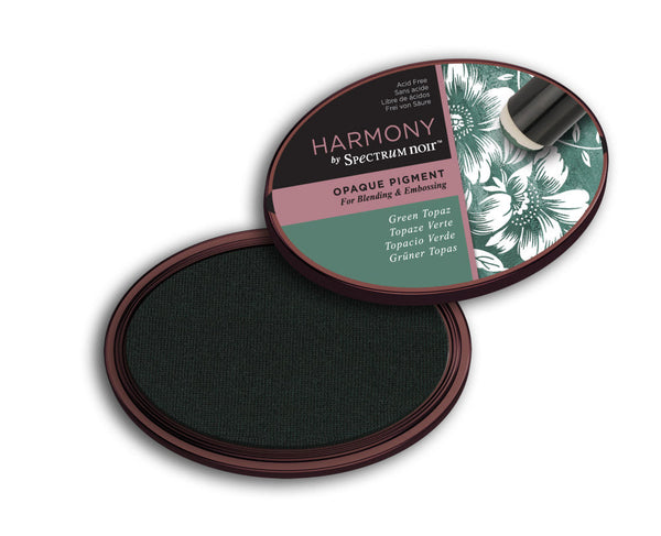 Spectrum Noir Harmony Opaque Pigment Inkpad - Green Topaz