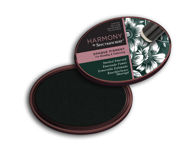 Spectrum Noir Harmony Opaque Pigment Inkpad - Smoked Emerald