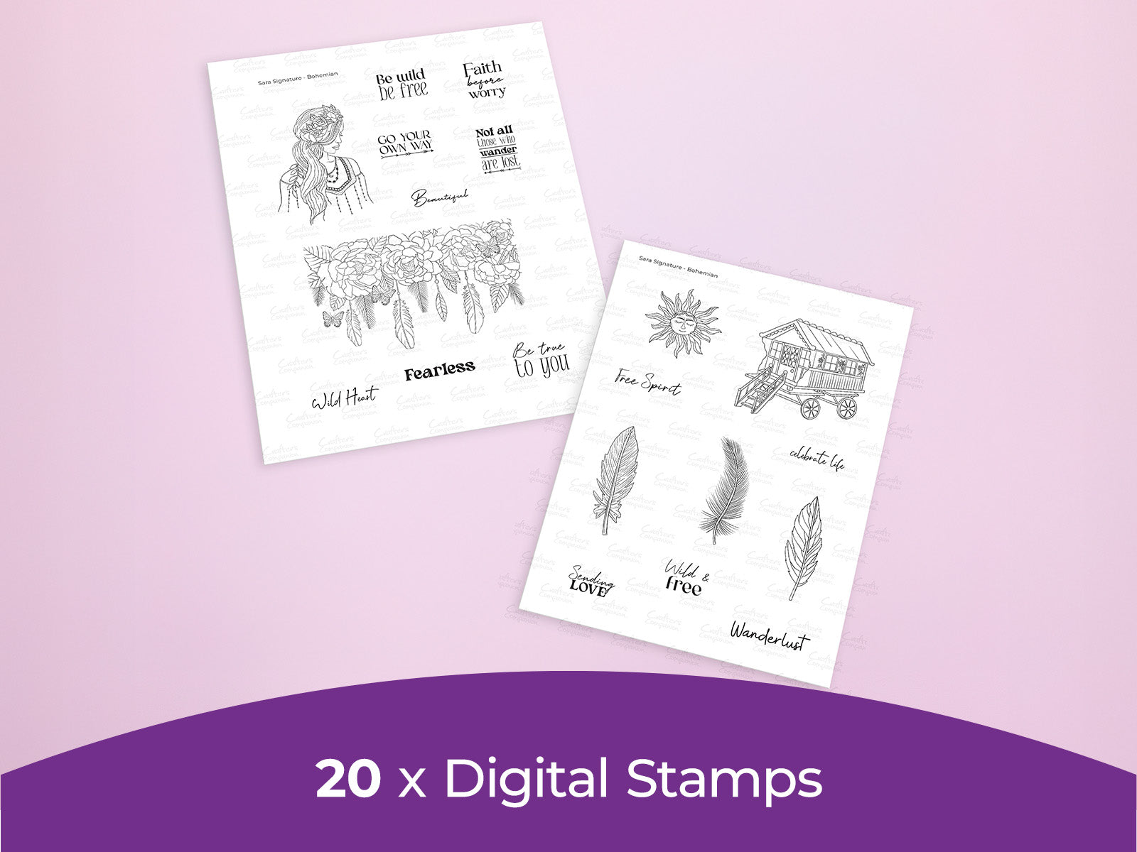 Sara Signature Bohemian Collection - Digital Bundle