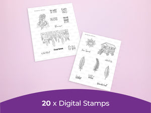 Sara Signature Caring Thoughts Collection - Digital Bundle