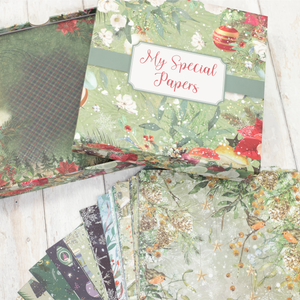 My Special Christmas Papers Box - 12” x 12”