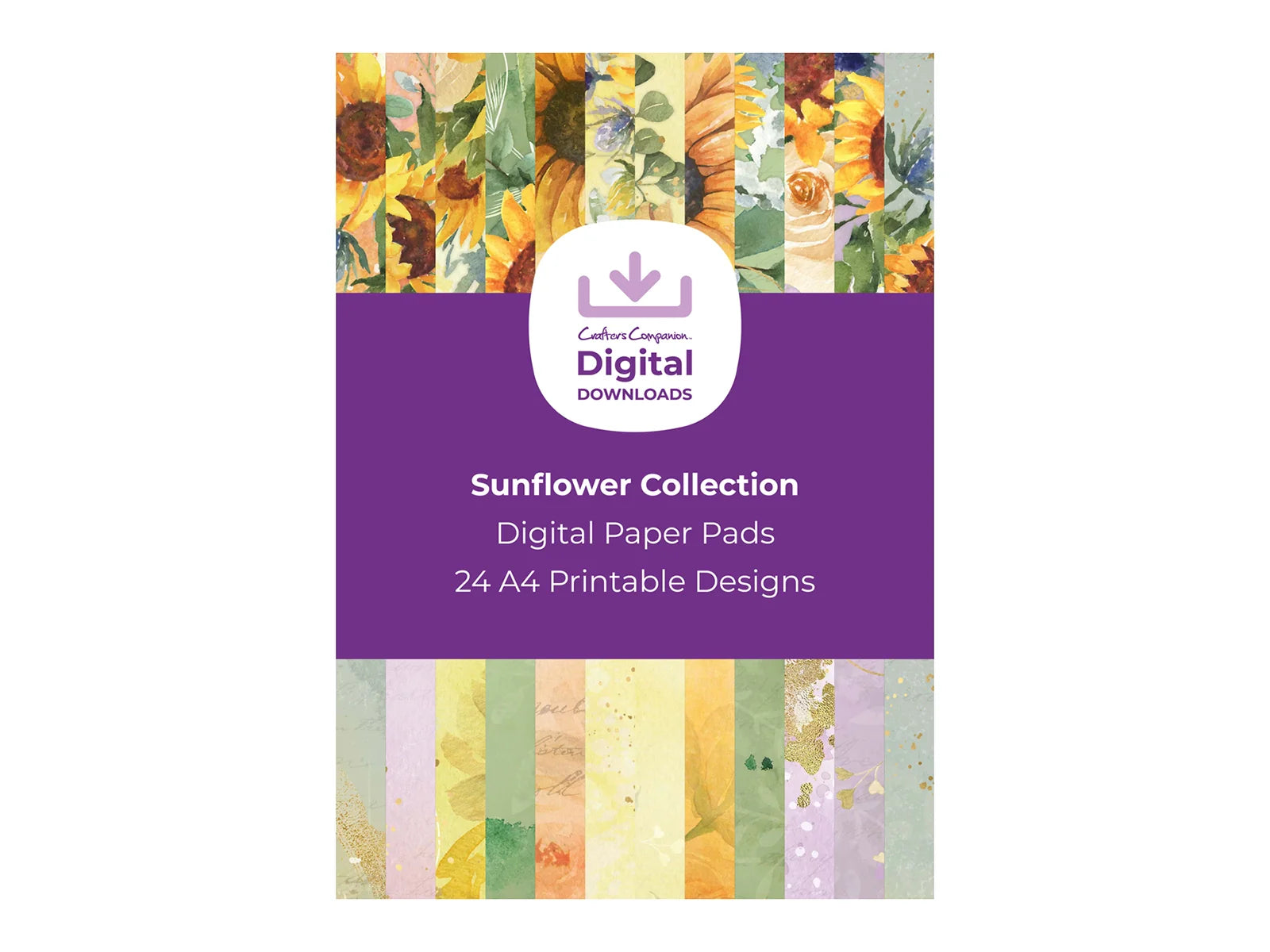 Sunflower Collection - Digital Paper Pad