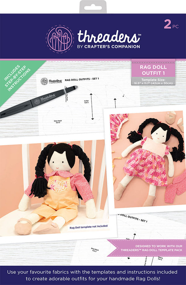 Threaders Rag Doll & Outfits Collection