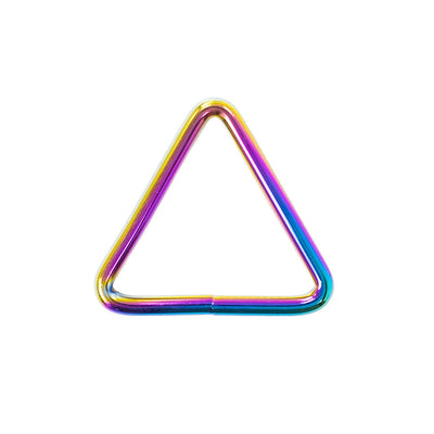 Threaders 1.5 Triangular Rings - Rainbow (4pc)