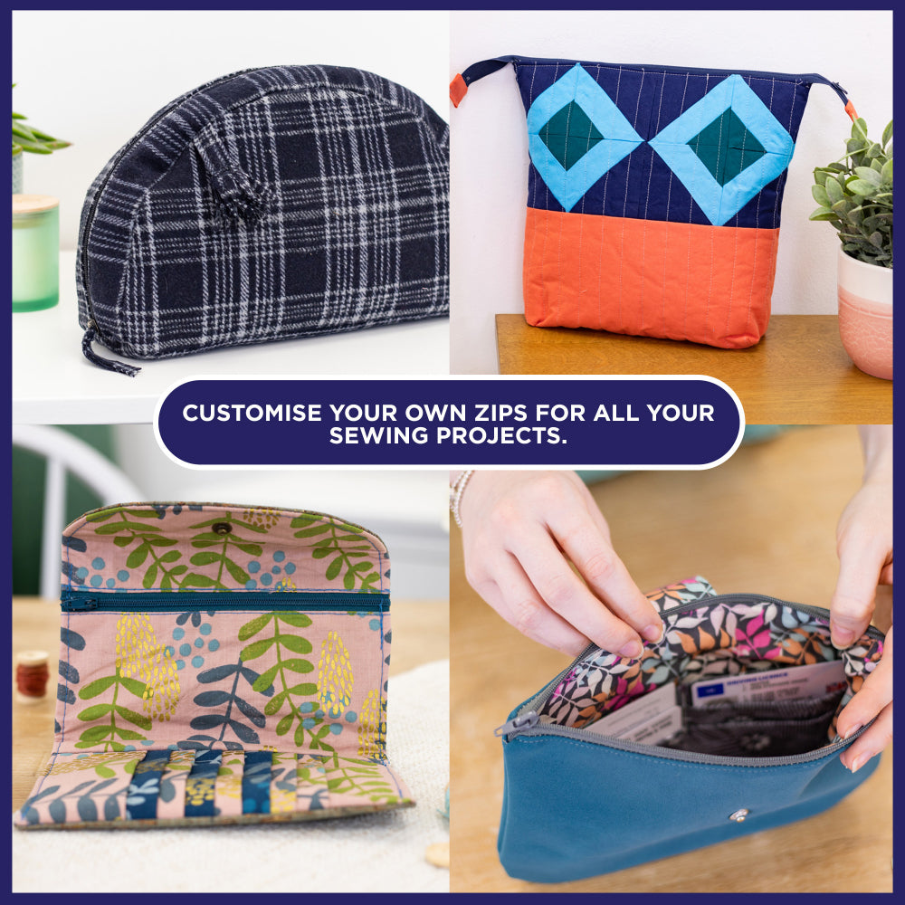 Threaders Zips on a Roll - Grey