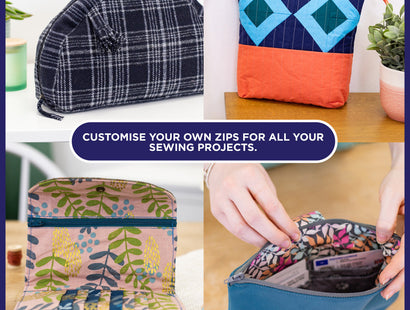 Threaders Zips on a Roll - White