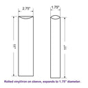 Totally Tiffany 8 Piece Vinyl Roll Organizer Set