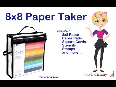 Totally Tiffany 8 x 8 Paper Taker