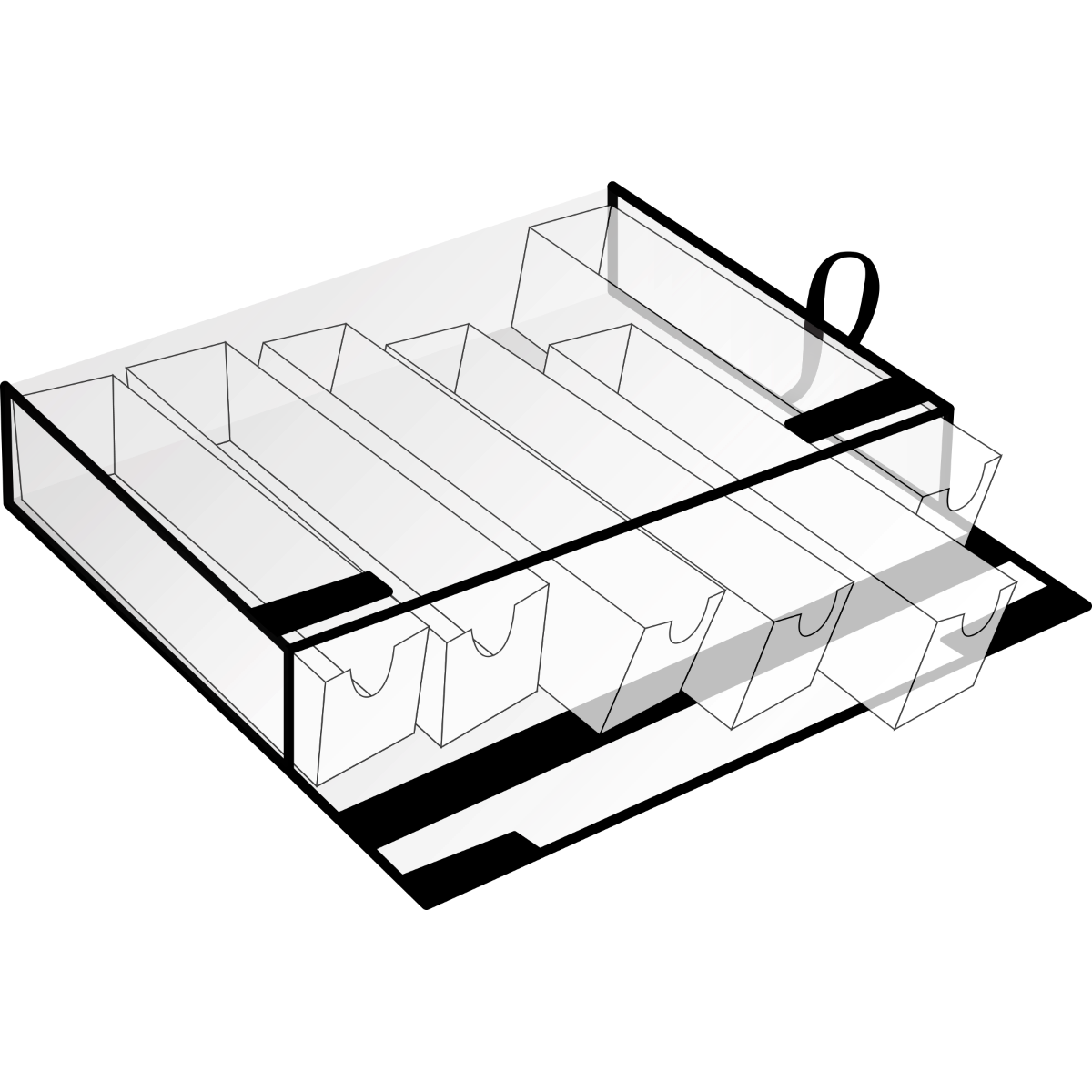 Totally Tiffany Storage and Supply Case – 6 Drawers